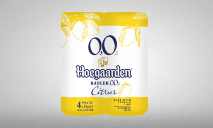 Hoegaarden Radler 0.0% Citrus verpakking